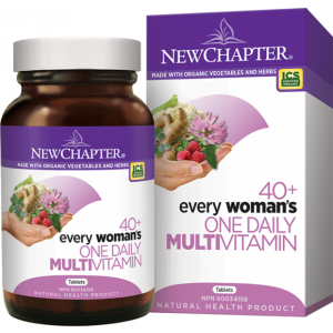 New Chapter Every Woman's One Daily Multivitamin 40+ 96 Tablets