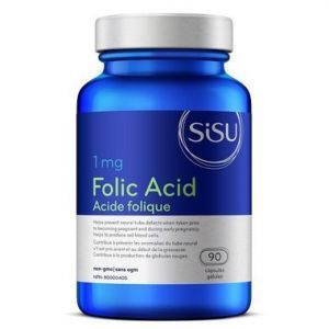 SISU Folic Acid 1mg 90 Capsules