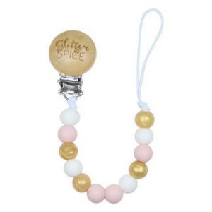 Glitter & Spice Kids  Silicone Teething Necklace -Belle