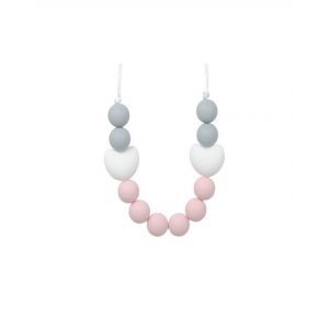 Glitter & Spice Kids Silicone Teething Necklace -Amelia