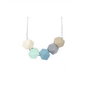 Glitter & Spice Kids Silicone Teething Necklace -Charlotte