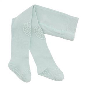 GoBabyGo Crawling Cotton Tights - Mint Green