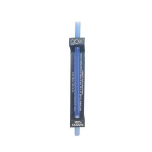 Silikids Single Reusable Straw - Blue
