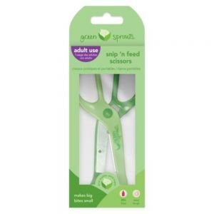 Green Sprouts Snip & Feed Scissors - Green