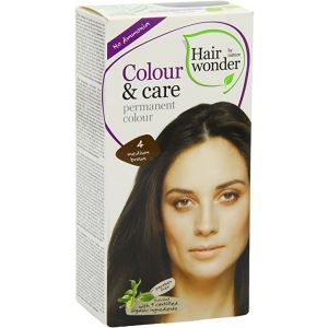 Hair Wonder C & C Medium Brown 4* 1kit