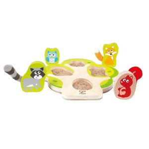 Hape Who's in The Tree Puzzle 5Pcs 18m+