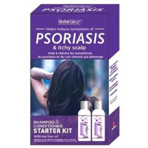 Herbal Glo Psoriasis Shampoo & Conditioner Starter Kit 2x120ml