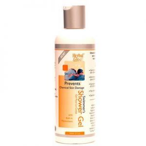 Herbal Glo Swimmer's Shower Gel Prevents Chemical 250ml @