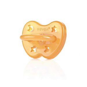 Hevea Pacifier Large Star & Moon 3-36 Months