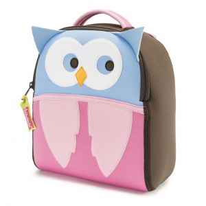 DabbaWalla Machine Washable Harness Backpack - Hoot Owl