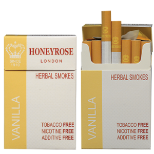 Honeyrose Vainilla Herbal Cigarettes 20 Cigarettes