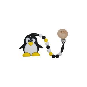 Glitter & Spice Penguin Teether