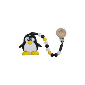 Glitter & Spice Penguin Teether