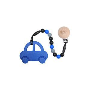 Glitter & Spice Car Teether - Royal Blue - With Teether Clip