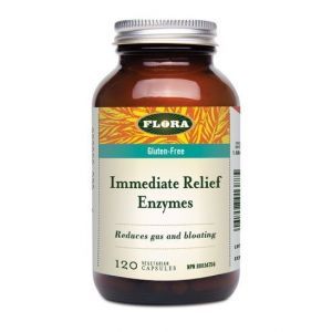 Flora Udo's Choice Immediate Relief Enzyme 120 Vcaps