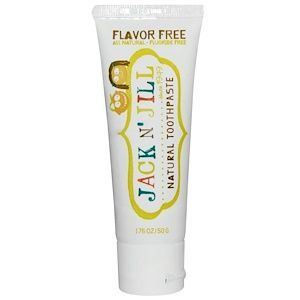 JACK N' JILL Natural Toothpaste Flavour Free 50g