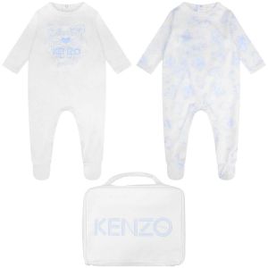 Kenzo Kids Boys Tiger Babygrow Gift Set (with 2 clothing)