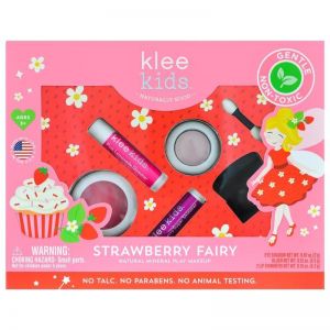 Klee Kids Natural Mineral Play Makeup Kit - Strawberry Fairy