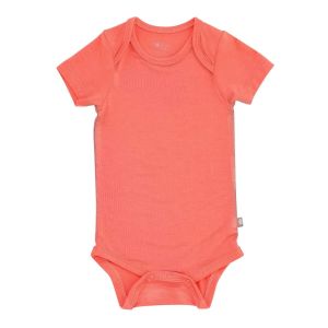 Kyte Baby Bodysuit in Melon 6-12 months