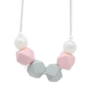 Glitter & Spice Kids  Silicone Teething Necklace -Livi