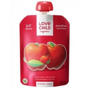 Love Child Organics Apples Organic Puree 125ml Gluten Free