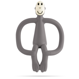 Matchstick Monkey Teething Toy-Grey