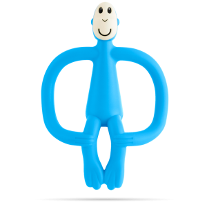 Matchstick Monkey Teething Toy-Light Blue