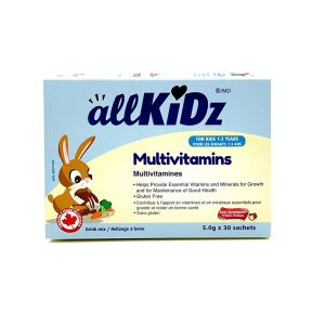 AllKiDz儿童多重维生素+叶黄素 30 x 5 g
