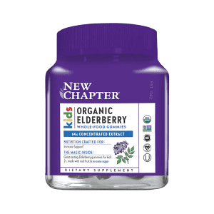 New Chapter Kids Organic Elderberry Gummies 30Vegan Gummies