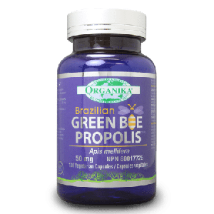 Organika Brazilian Green Bee Propolis 50mg 180 Vcaps