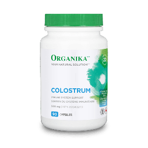 Organika Colostrum 500mg 90 Capsules