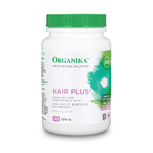 Organika Hair Plus For Men & Women 120 Capsules