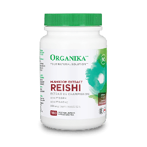 Organika Reishi Mushroom  250mg 180 Capsules @