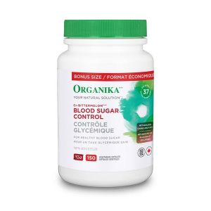 Organika Blood Sugar Control 150Vcaps Bonus Size @