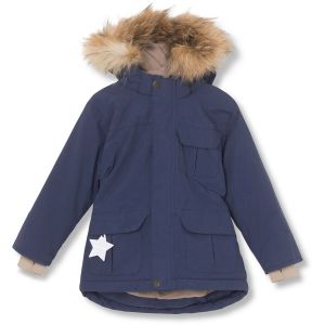 Mini A Ture Walder Fur Jacket Peacoat Blue 