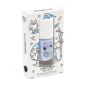 Nailmatic Merlin Kids Water-Based Nail Polish - Pearly Blue 8ml