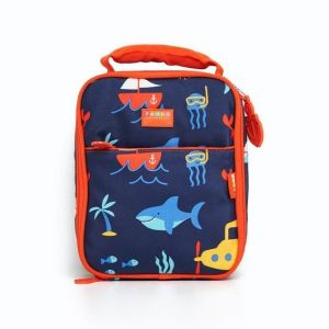 Penny Scallan Design Bento Cooler Bag with Pocket - Anchors Away