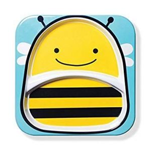 Skip Hop Zoo Divided Plate- Bee