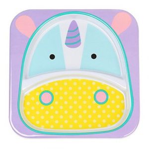 Skip Hop Zoo Divided Plate - Unicorn