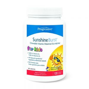 Progressive Sunshine Burst For Kids 120 Softgels