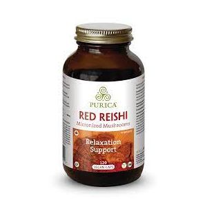 Purica Red Reishi 120 Vegi Caps @