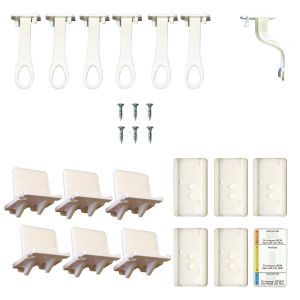 Qdos SureCatch Lower Drawer Adhesive Latches (6 Pack)