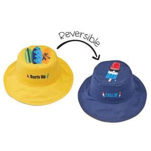 FlapJackKids Kid's Sun Hat Surboard/Popsicale Small (6 Monts - 2 Years)