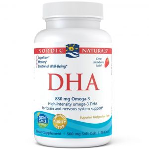 Nordic Naturals DHA深海魚油軟膠囊 草莓味90粒