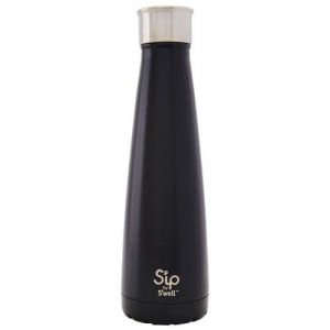 S'ip by S'well 不鏽鋼保溫杯 黑 450ml 15oz