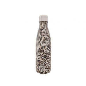 S'well 保温瓶 Khaki Cheetah Textile 17oz 500ml