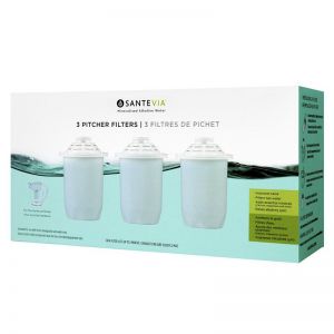 Santevia Alkaline Pitcher Filter 3 Pack