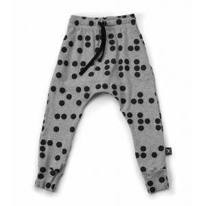NuNuNu Ninja Braille Baggy Pant Heather Grey 2-3Y