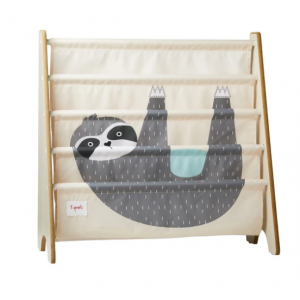 3 Sprouts Book Rack Sloth