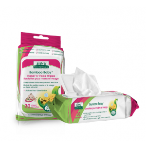 Aleva Bamboo Baby Hand N Face Wipes 30PK